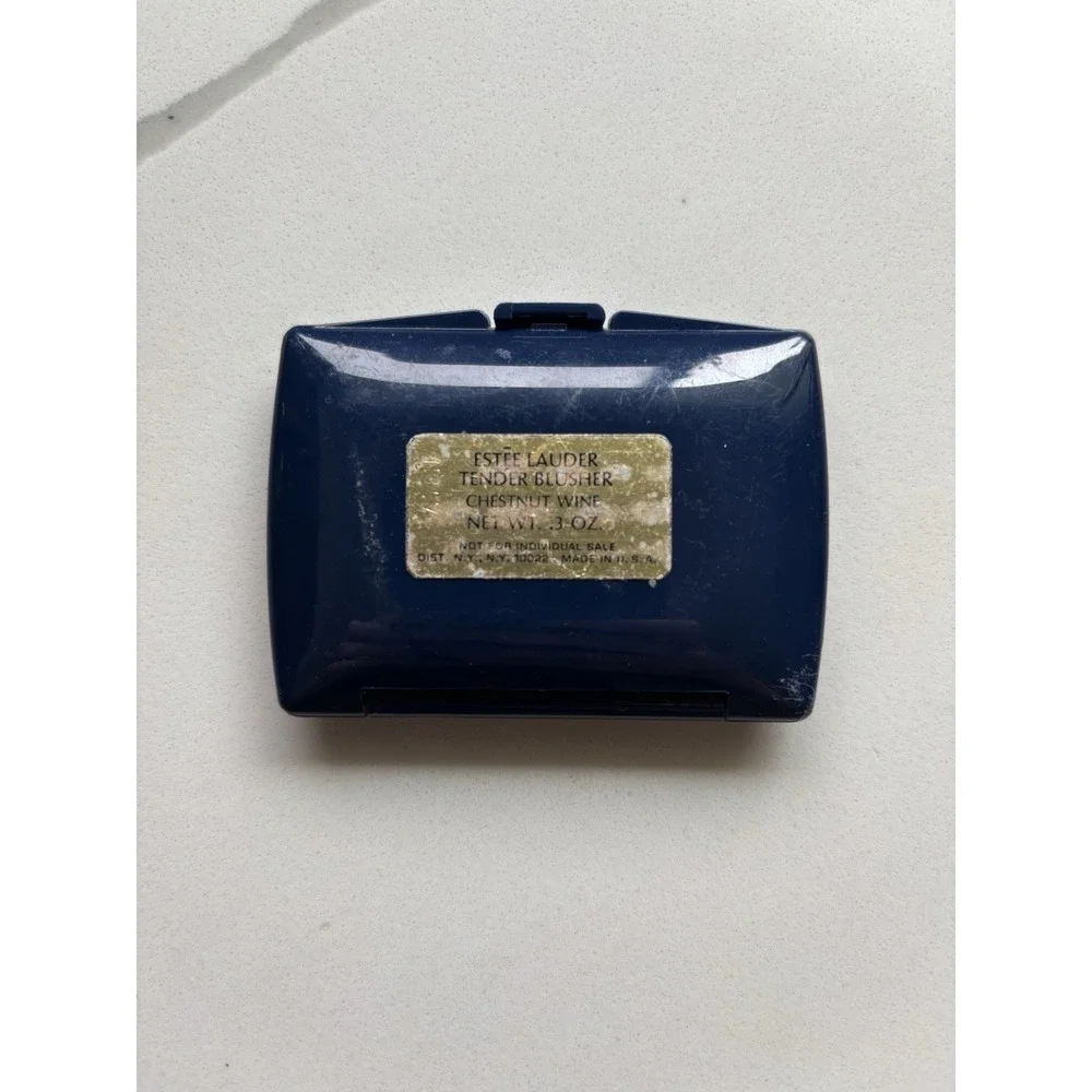 Vintage Estée Lauder Tender Blusher Chestnut Wine Sample Size .3 oz